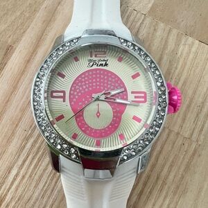 Blac label Pink ladies fashion watch NEW BATTERY